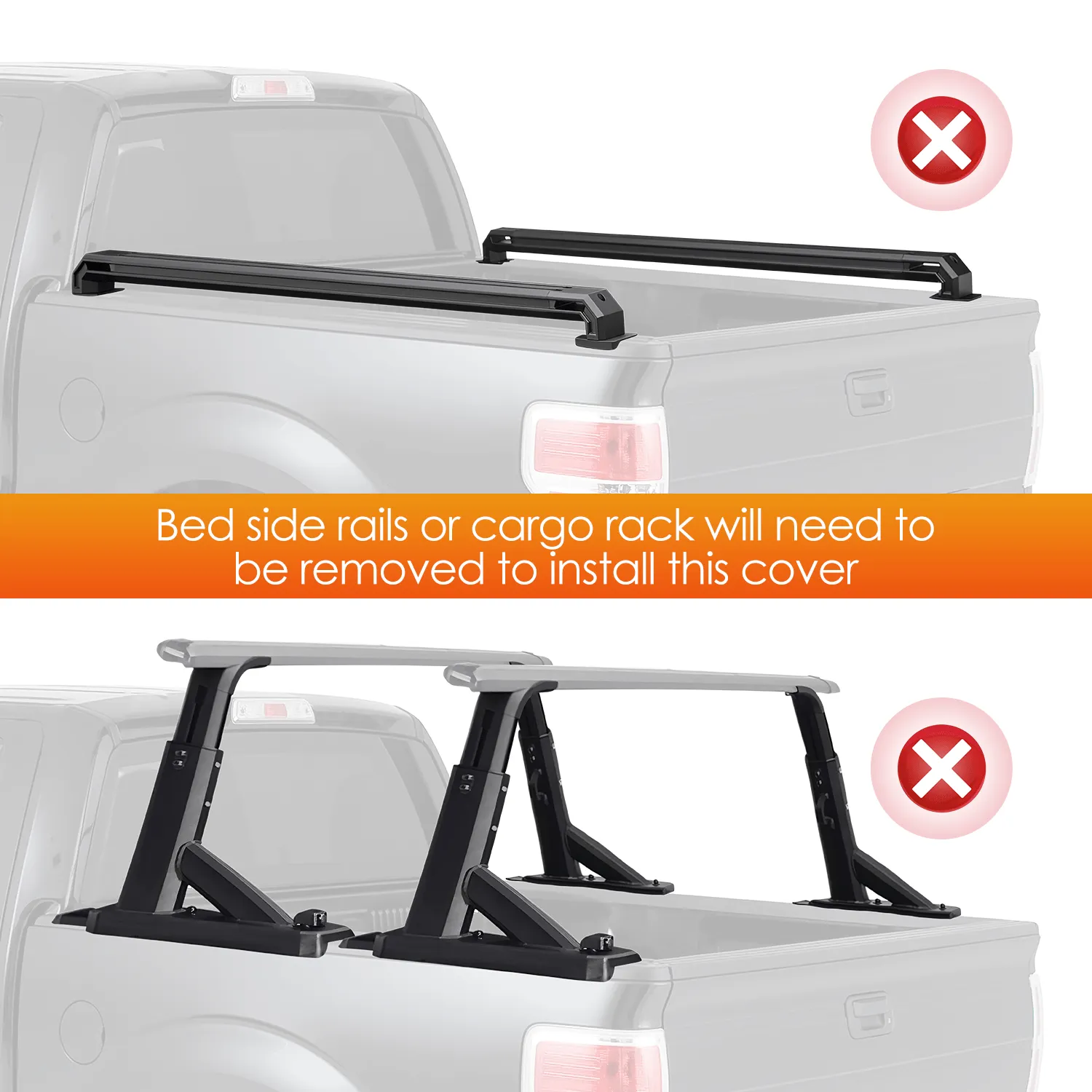 2020-2024 Jeep Gladiator JT 6.5ft Soft Roll Up Truck Tonneau Cover