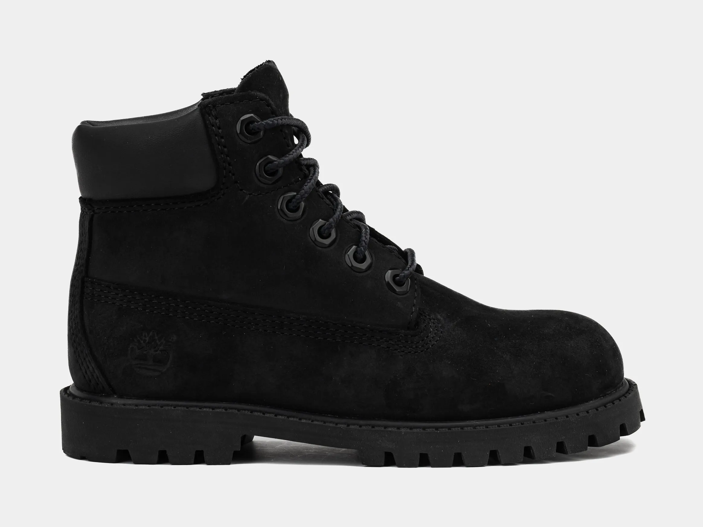 6 Inch Premium Infant Toddler Boot (Black)