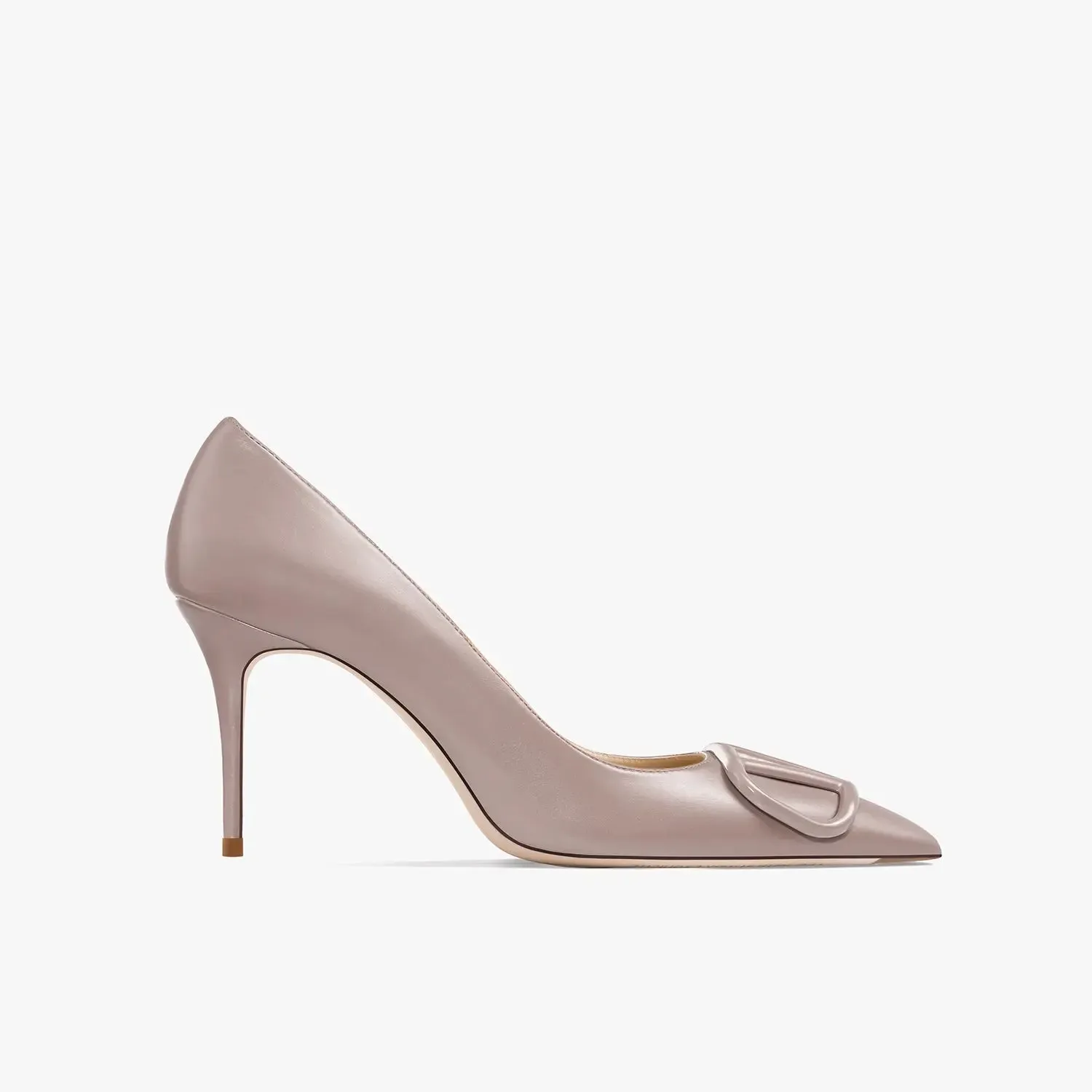 Adora Greyish Matt Heels