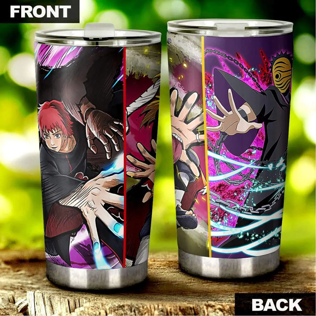 Akatsuki Members Tumbler Cup Custom Anime Car Accessories