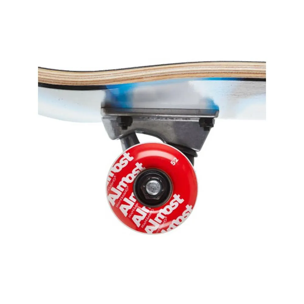 Almost Spin Blur Blue First Push 7.625" Complete Skateboard