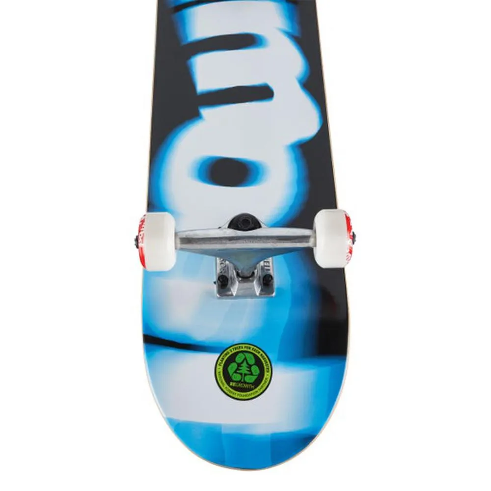 Almost Spin Blur Blue First Push 7.625" Complete Skateboard