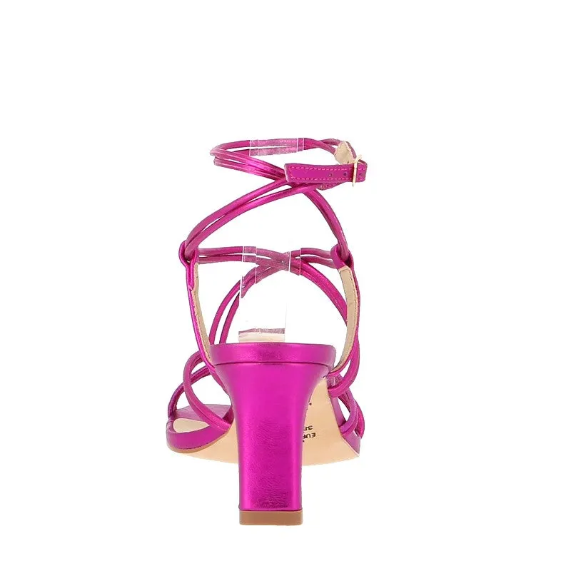 Brazilio 54212 Pink Heeled Sandal