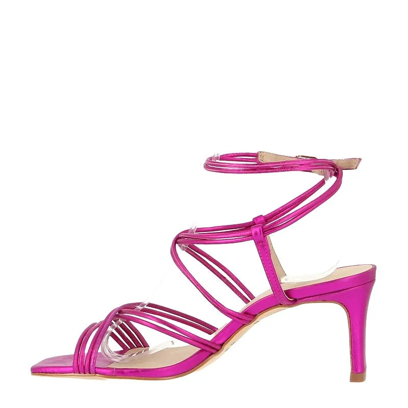 Brazilio 54212 Pink Heeled Sandal