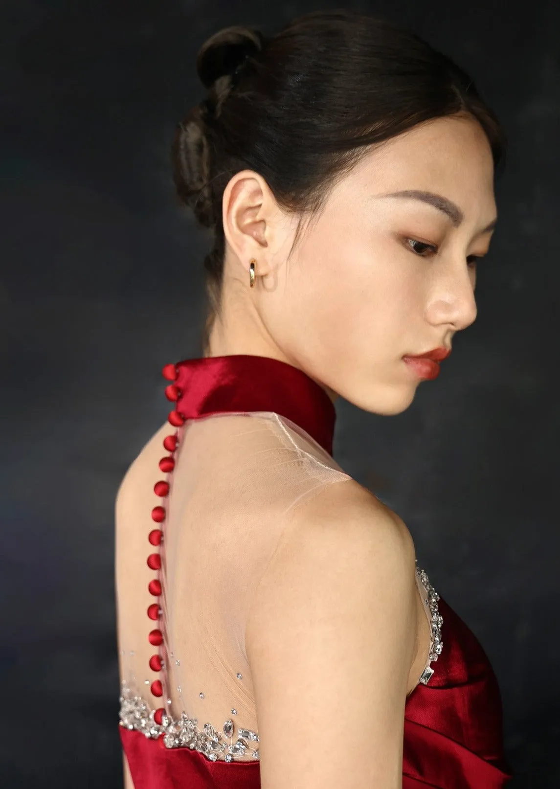 Cassia Crystal Qipao - RTW