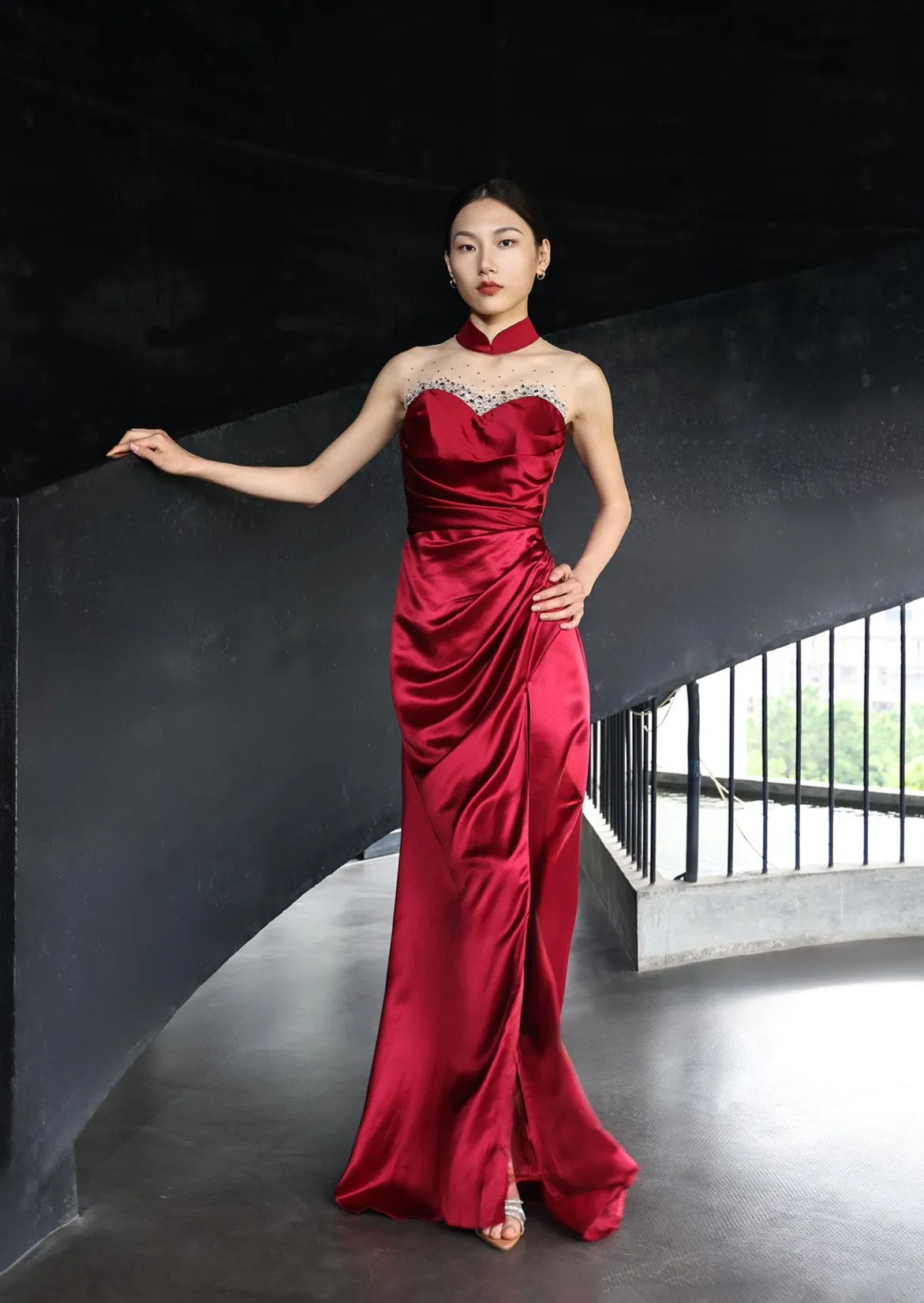 Cassia Crystal Qipao - RTW