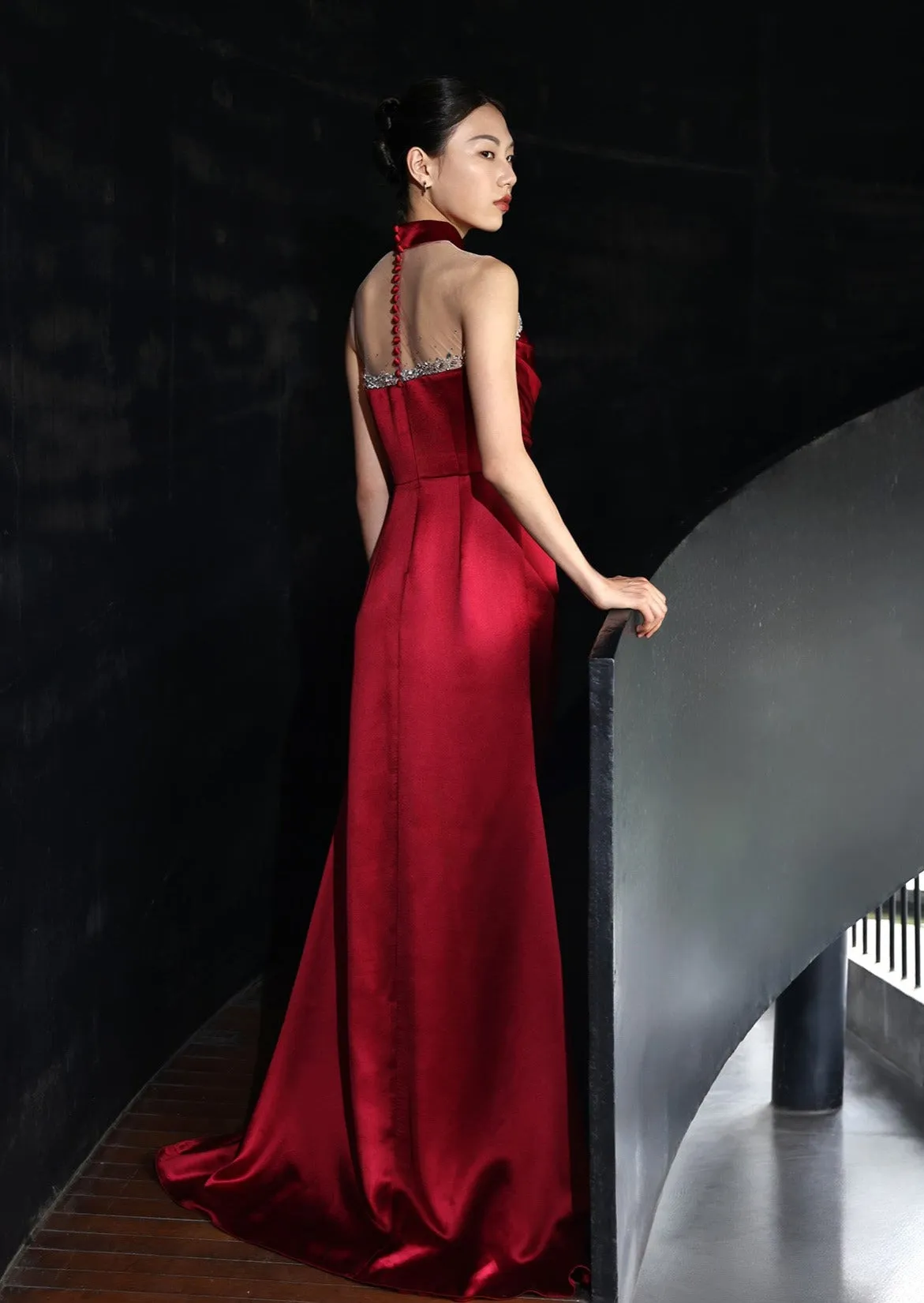 Cassia Crystal Qipao - RTW