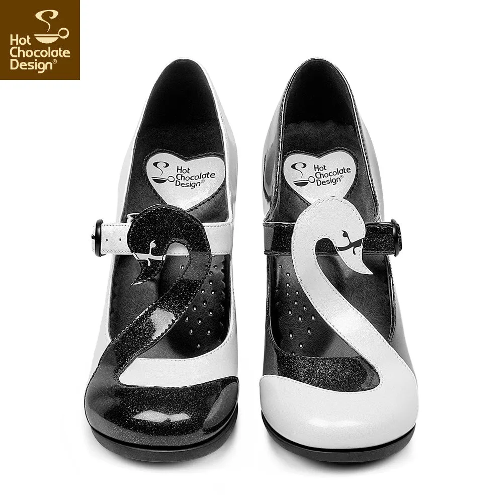 Chocolaticas® BLACK SWAN Mary Jane Pump High Heels