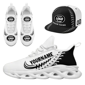 Custom MaxSoul Shoes and Hat Combo Personalized JH-bd0b00ea-bf