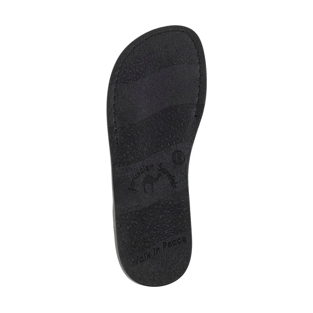 Daniel - Leather Fisherman Sport Sandal | Black Nubuck