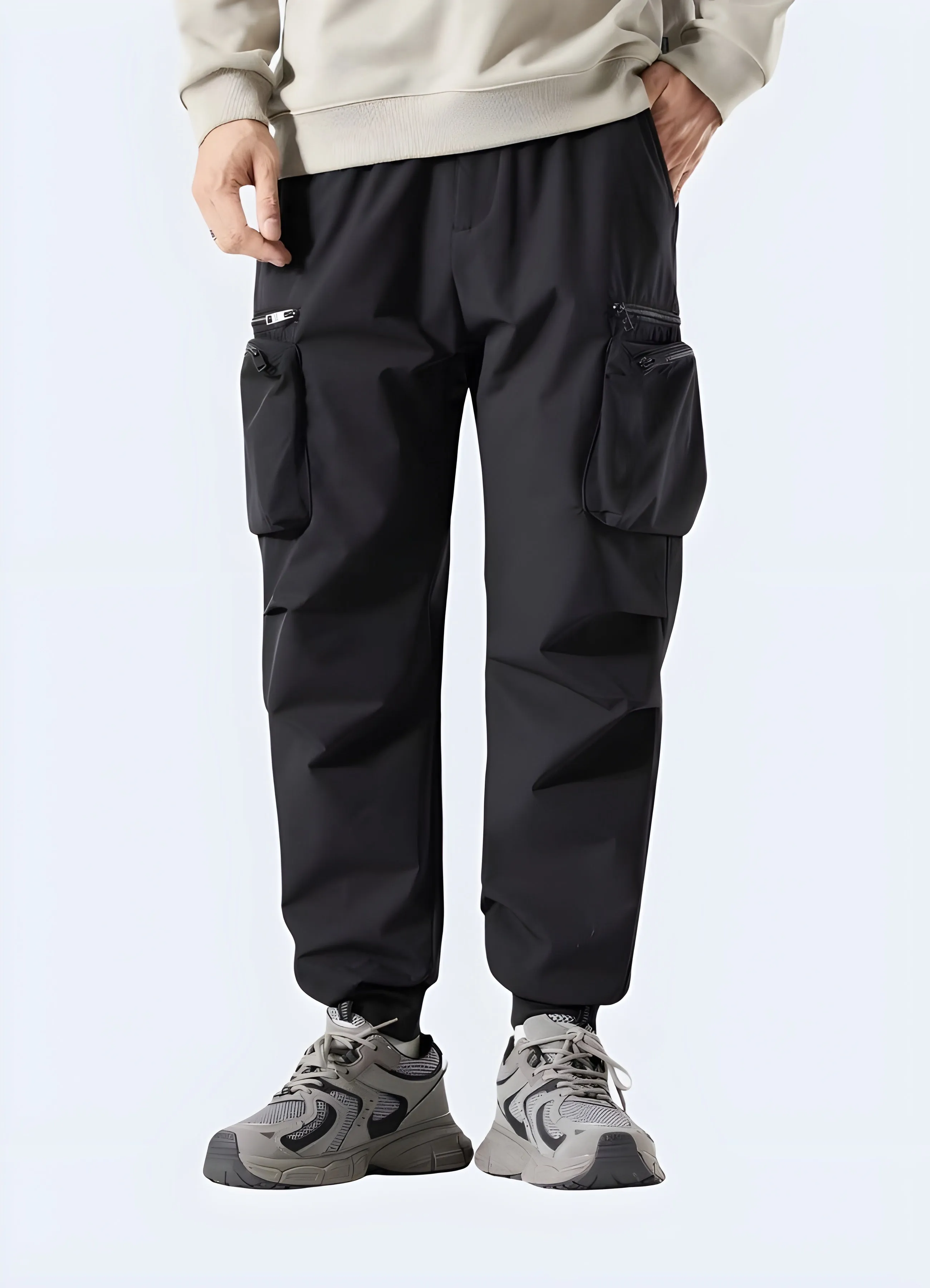 Dark Grey Cargo Pants