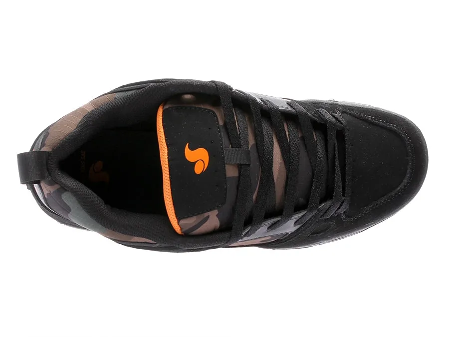 Gambol - Black Camo Orange Suede