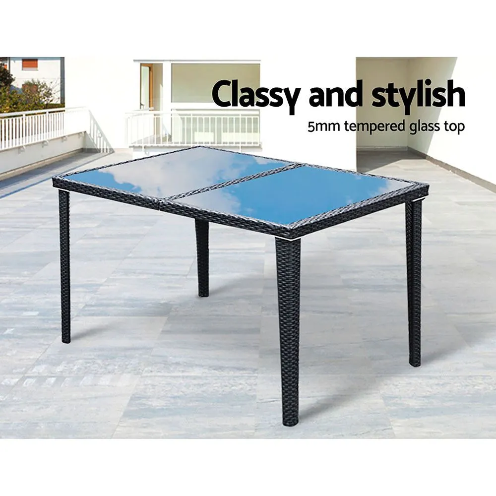 Gardeon Outdoor Furniture Seven Piece Dining Set