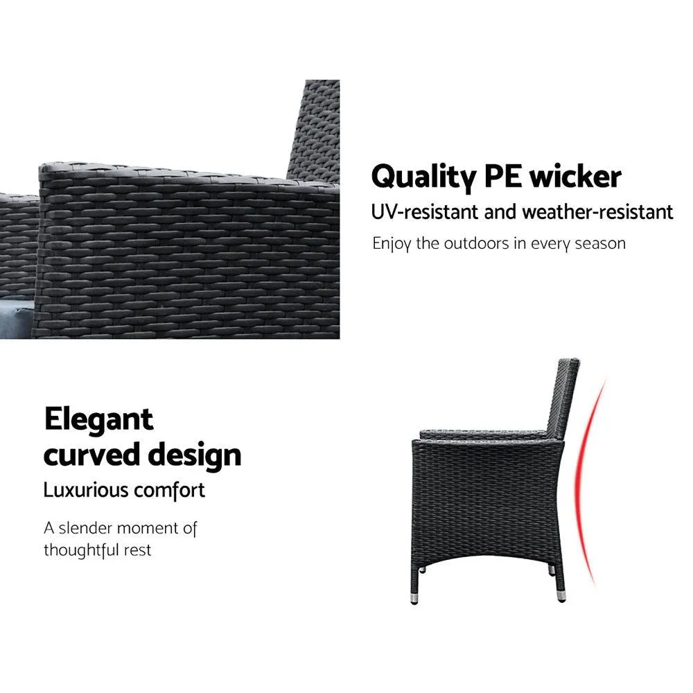 Gardeon Outdoor Furniture Seven Piece Dining Set