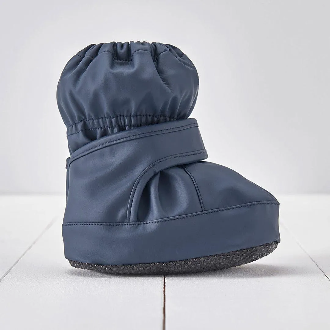 Grass & Air Mini Adventure PU Bootie - Navy