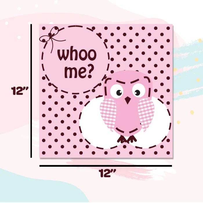 Guess Whoo? Canvas For Wall(Set of 3)