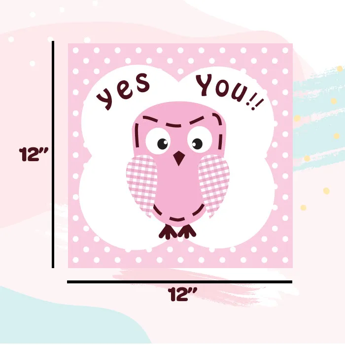 Guess Whoo? Canvas For Wall(Set of 3)