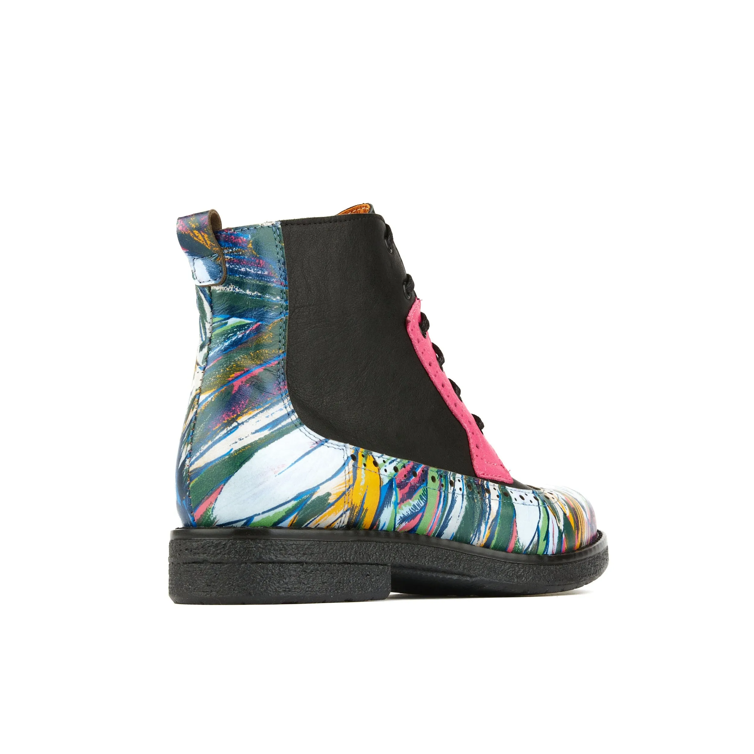 Hatter - Dark Flamingo & Black & Pink