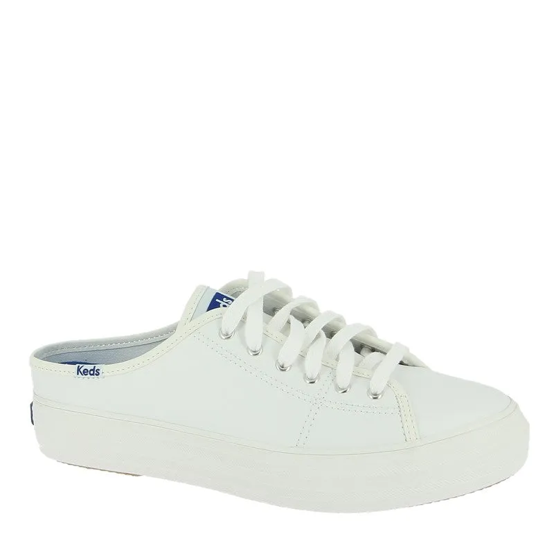 Keds Triple Kick White Mule
