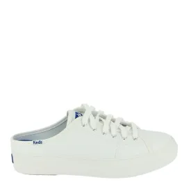 Keds Triple Kick White Mule