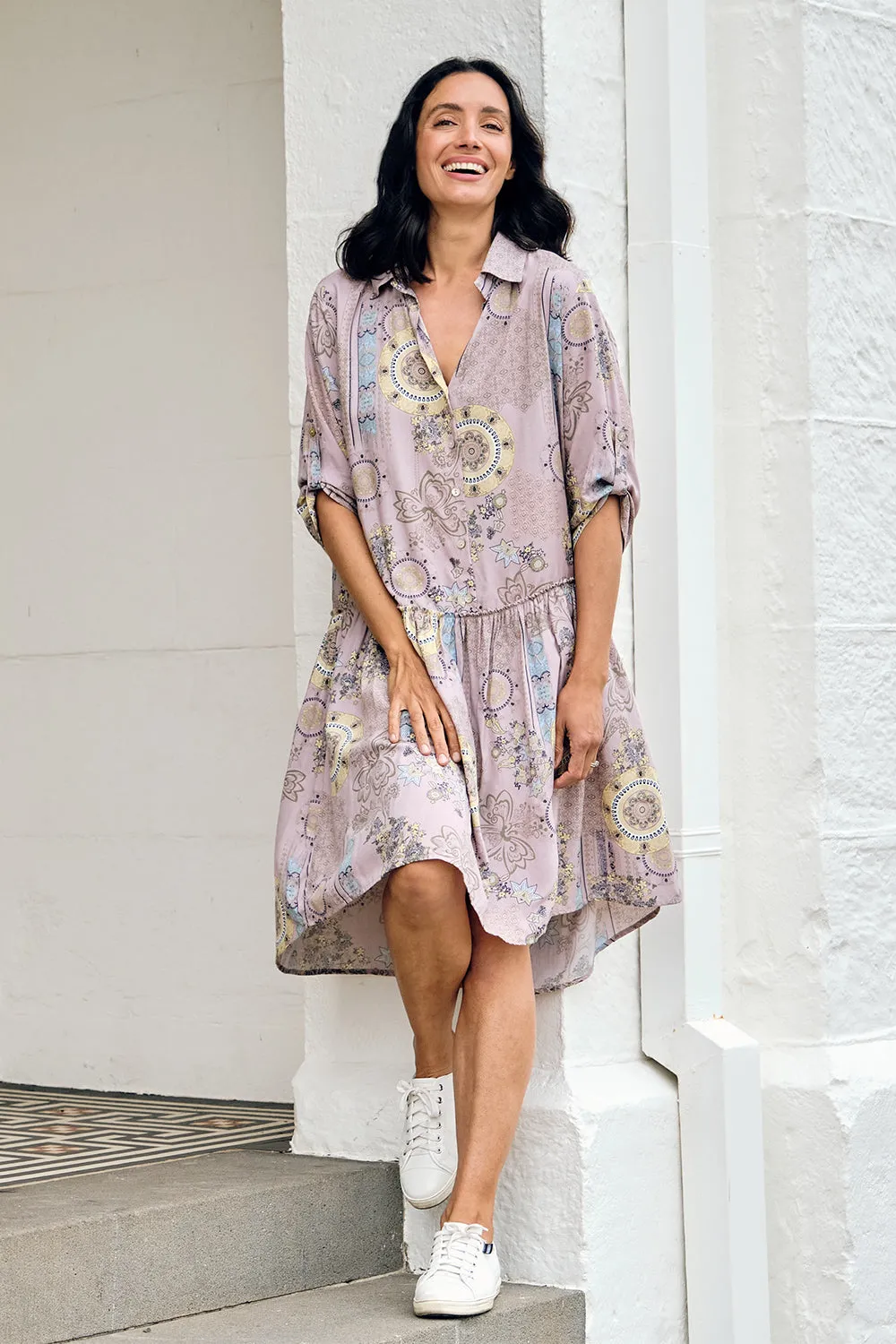 Kindra Dress with Sleeves
