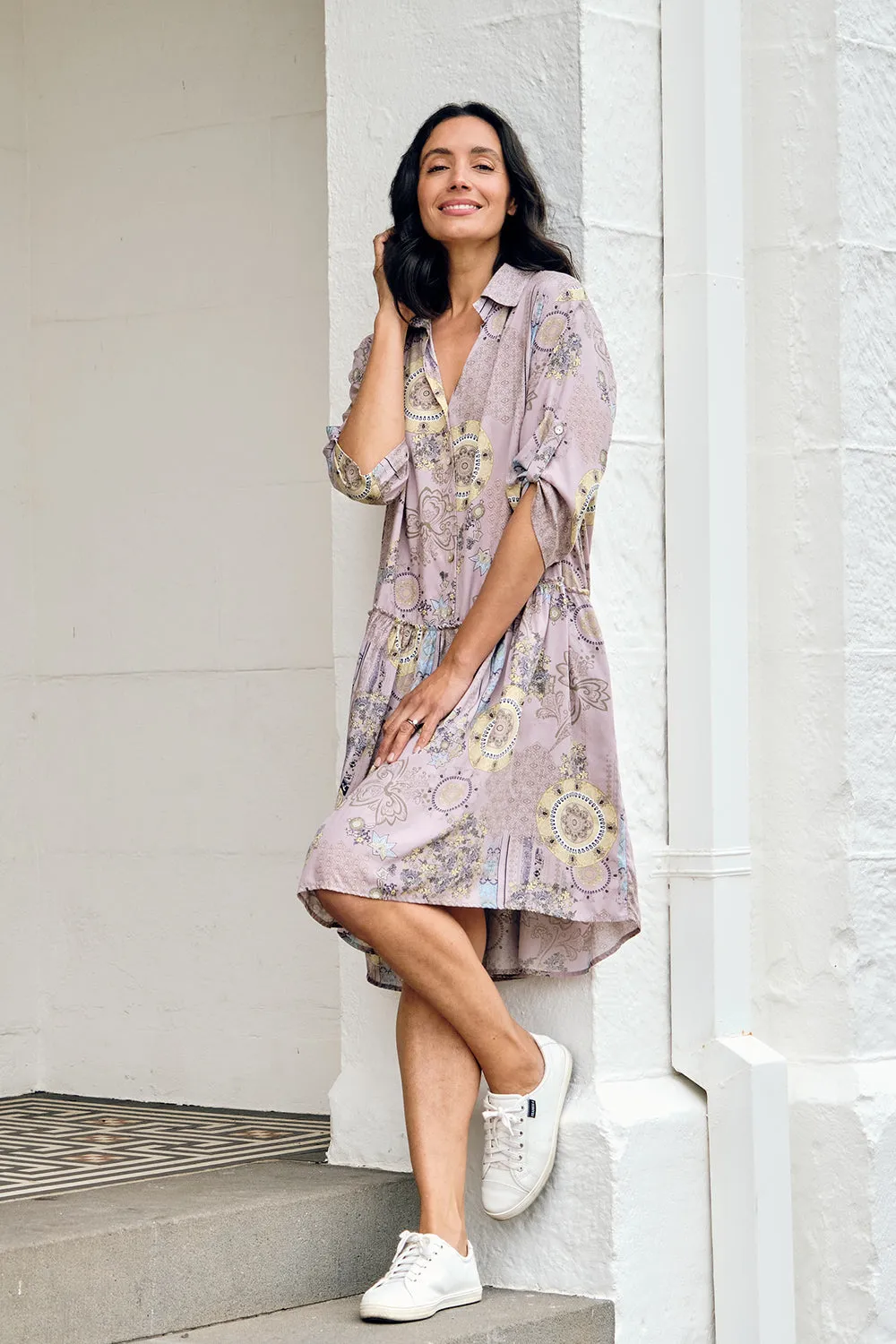 Kindra Dress with Sleeves