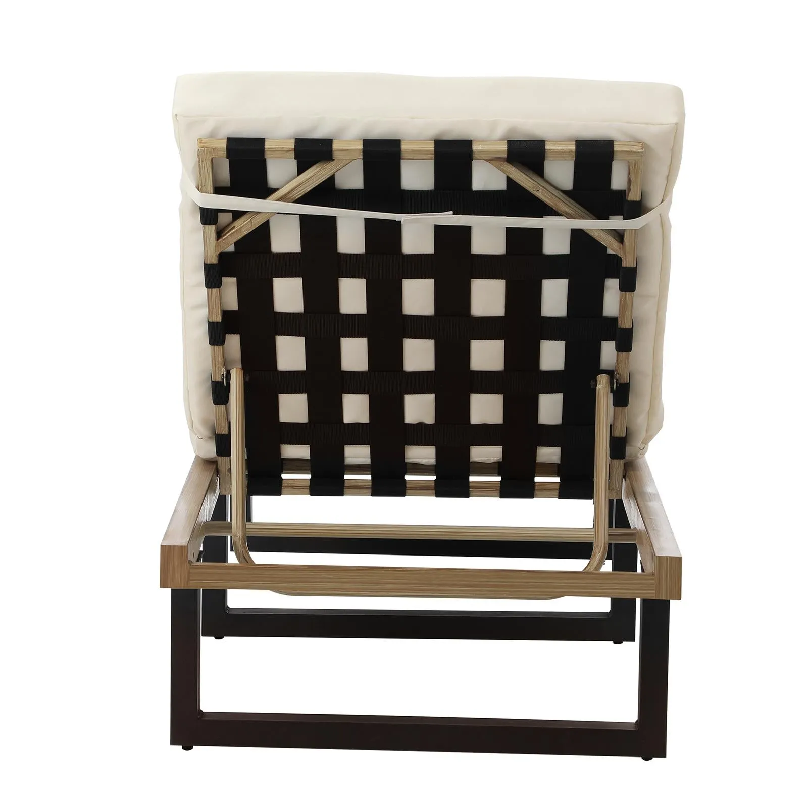 Livsip Sun Lounge Outdoor Lounger Day Bed Garden Patio Furniture Setting Beige