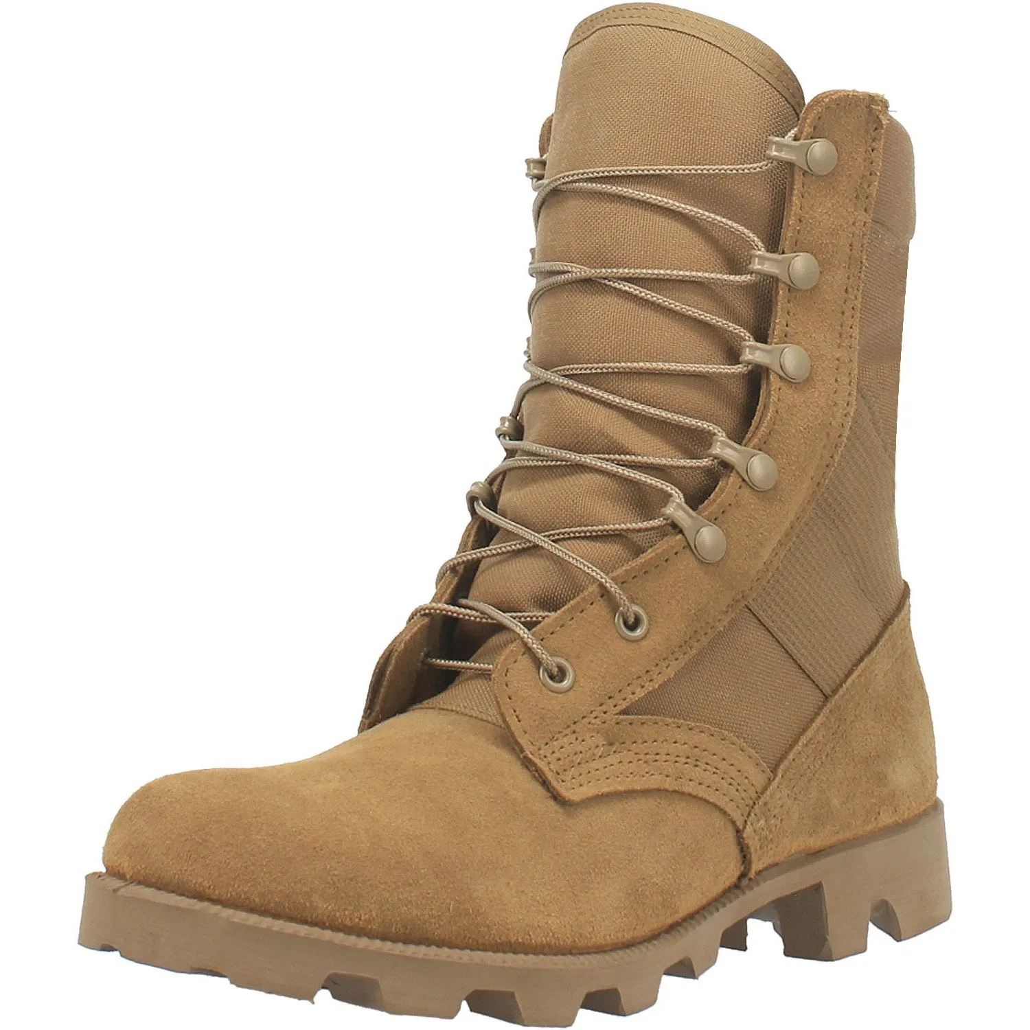 MCRAE 8" Hot Weather Coyote Leather Panama Boots