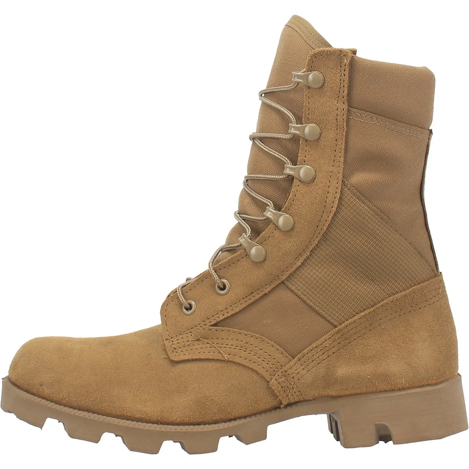 MCRAE 8" Hot Weather Coyote Leather Panama Boots