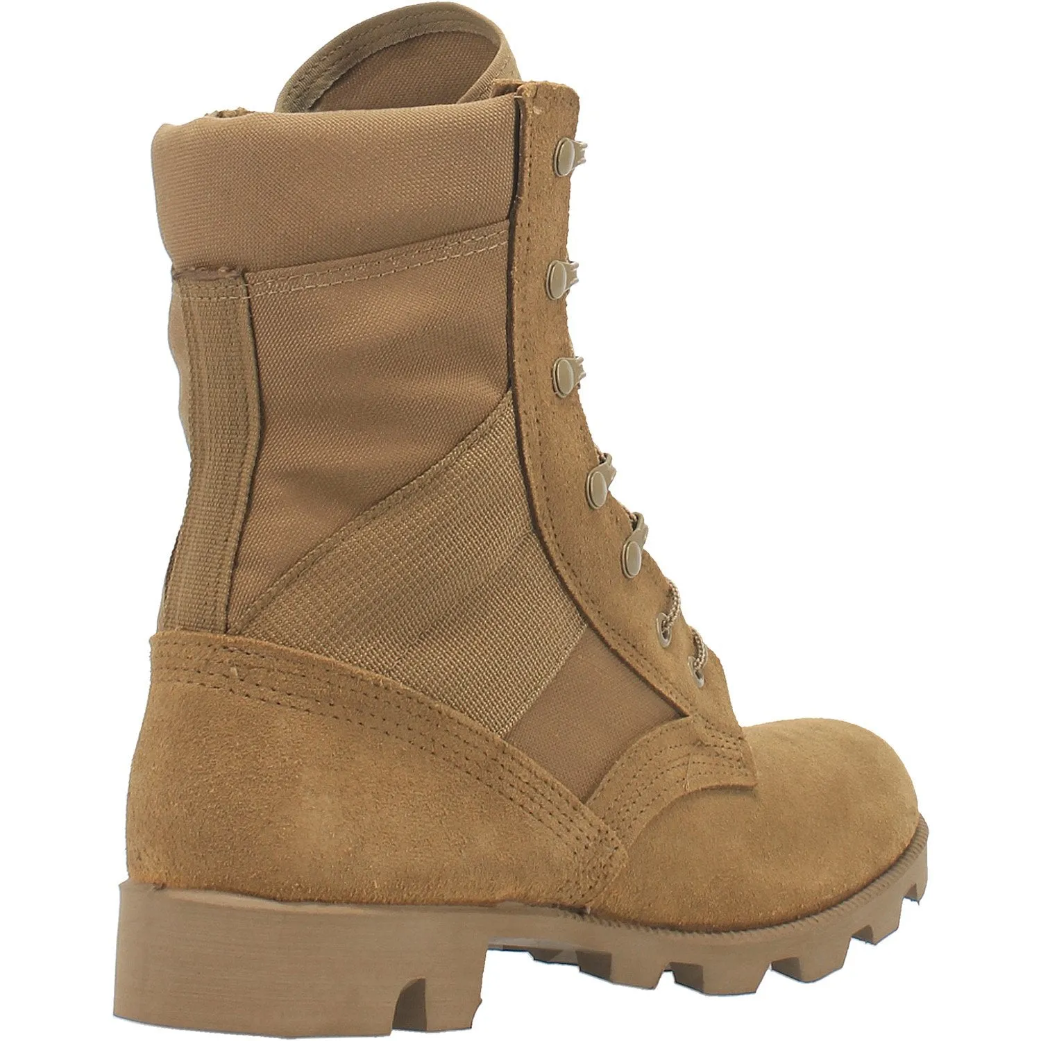 MCRAE 8" Hot Weather Coyote Leather Panama Boots