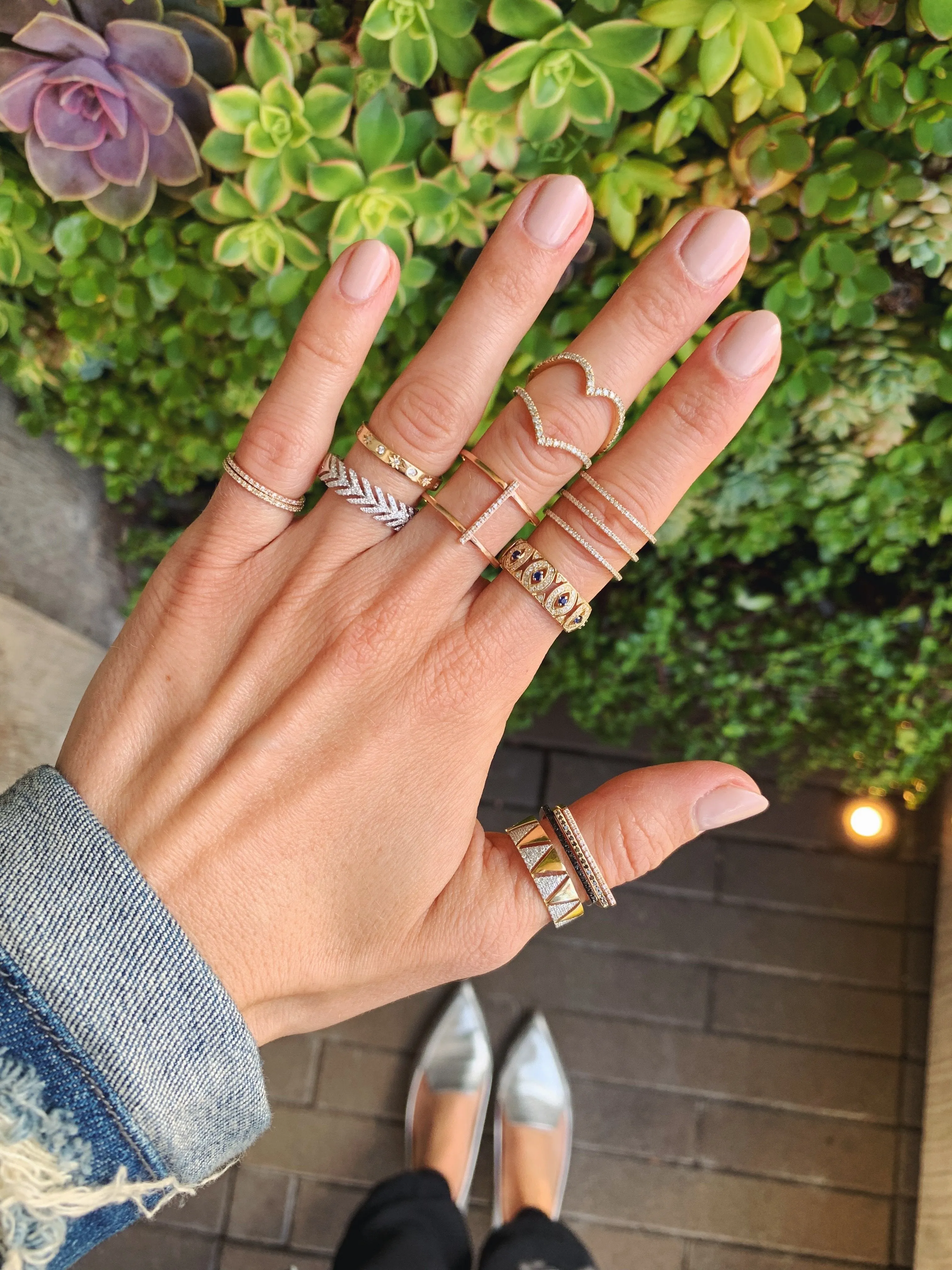 Ornate Evil Eye Ring