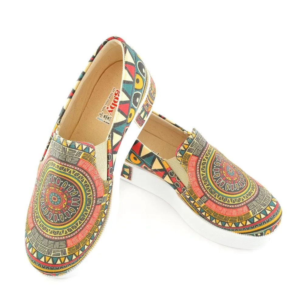 Pattern Sneaker Shoes VN4301