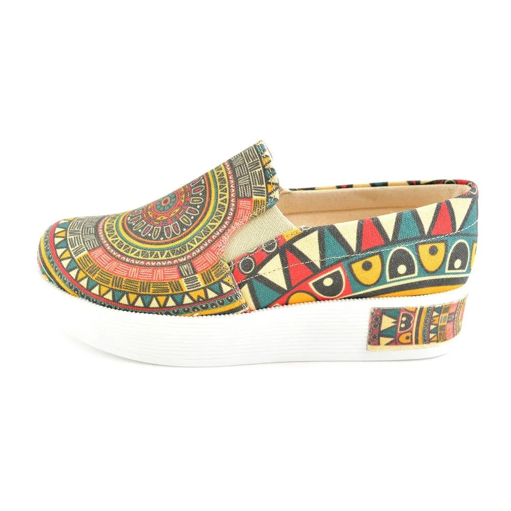 Pattern Sneaker Shoes VN4301