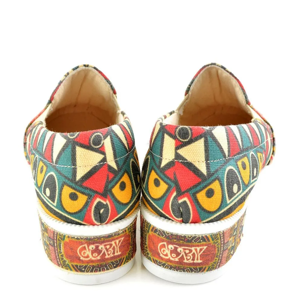 Pattern Sneaker Shoes VN4301