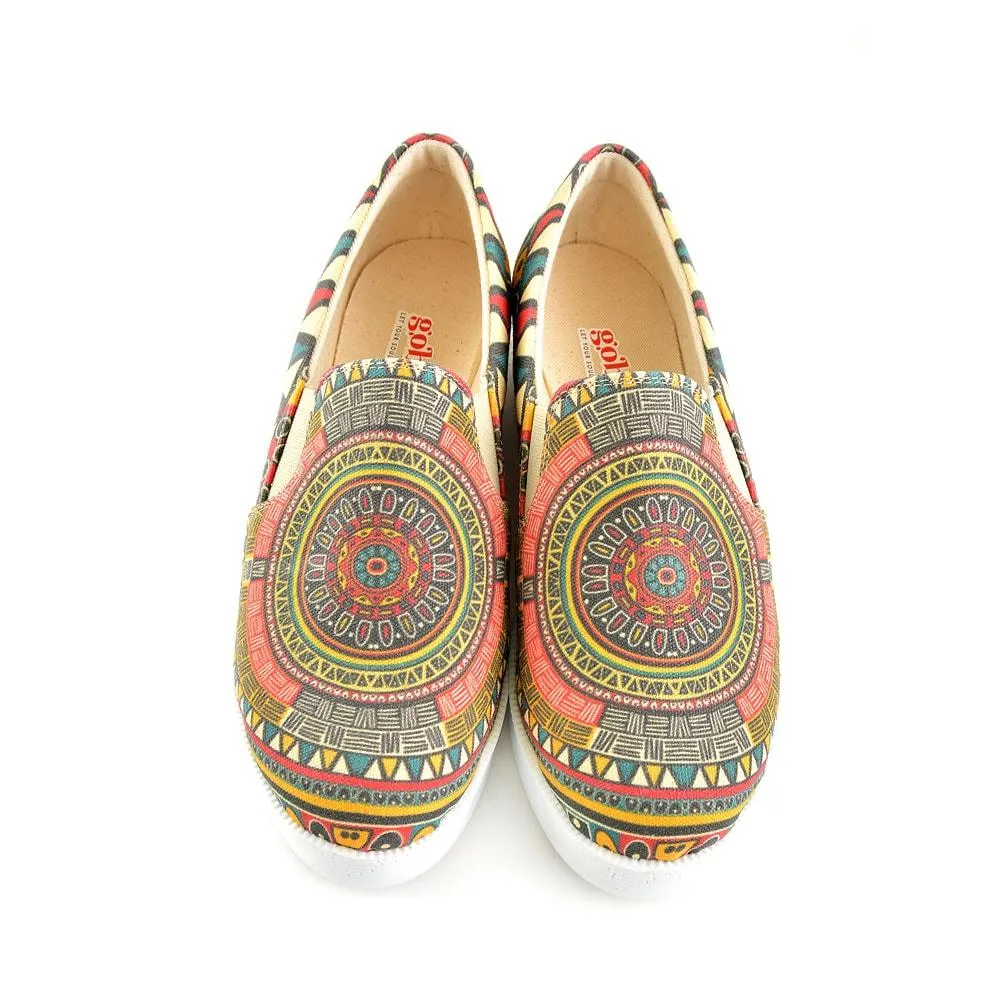 Pattern Sneaker Shoes VN4301