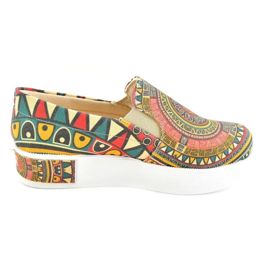 Pattern Sneaker Shoes VN4301