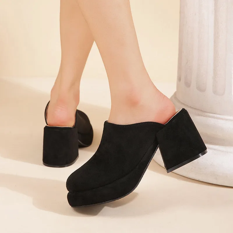 Purpdrank - Summer Shoes Clogs Wedge Roman Sandals Suit Female Beige Women's Heels Muffins shoe Comfort Platform Gladiator Black Girls