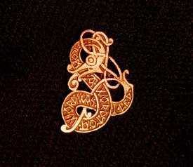 Rune Dragon pendant - S-10