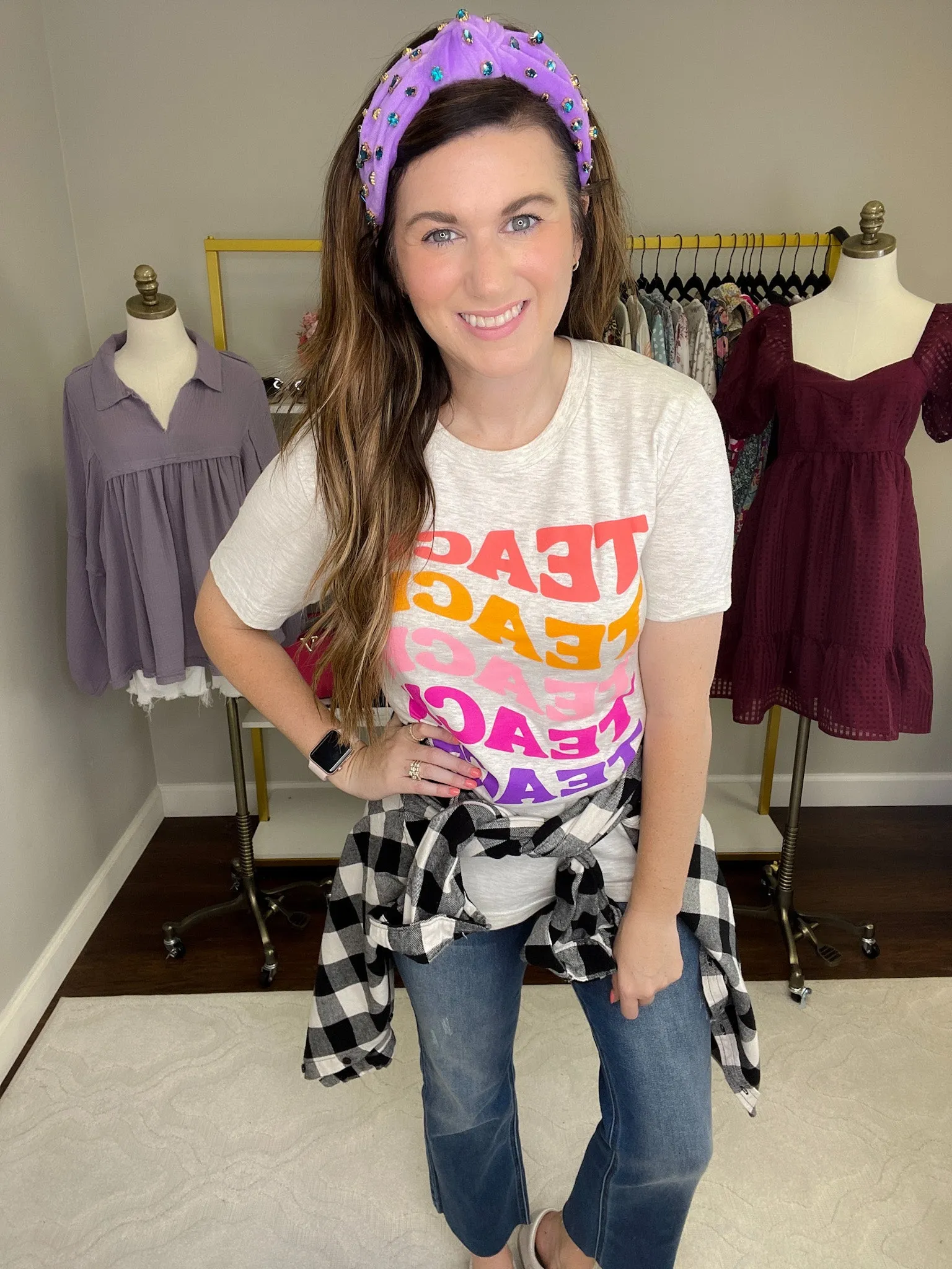 SALE! Teach Wavy Tee
