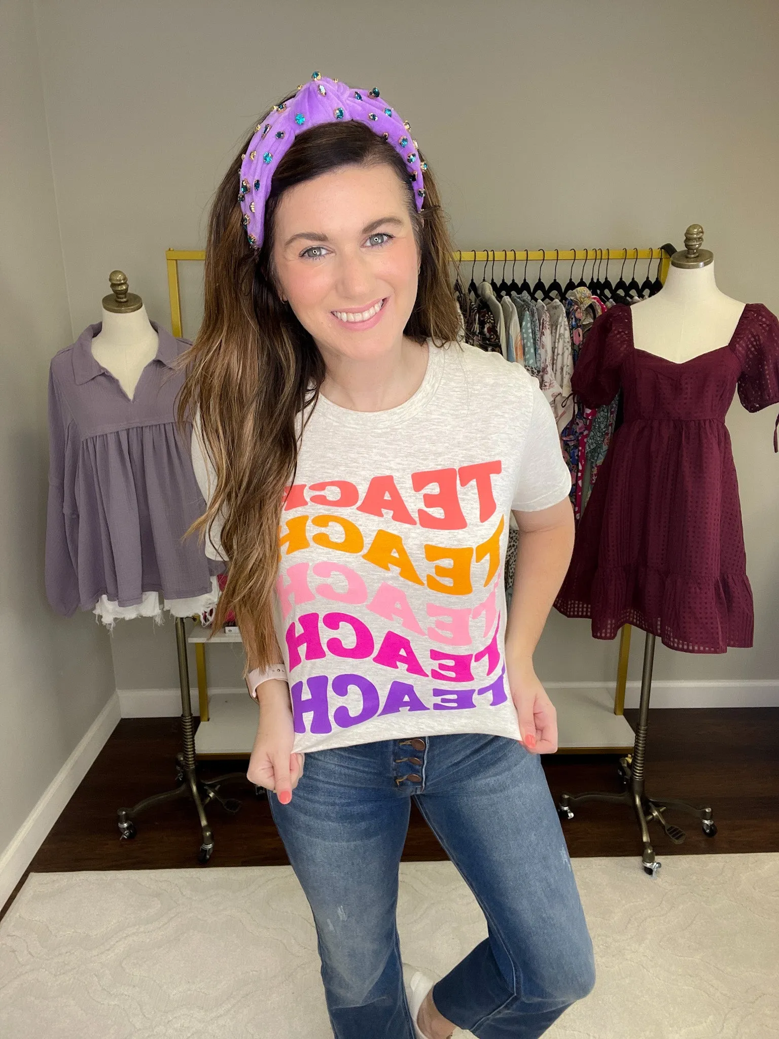 SALE! Teach Wavy Tee