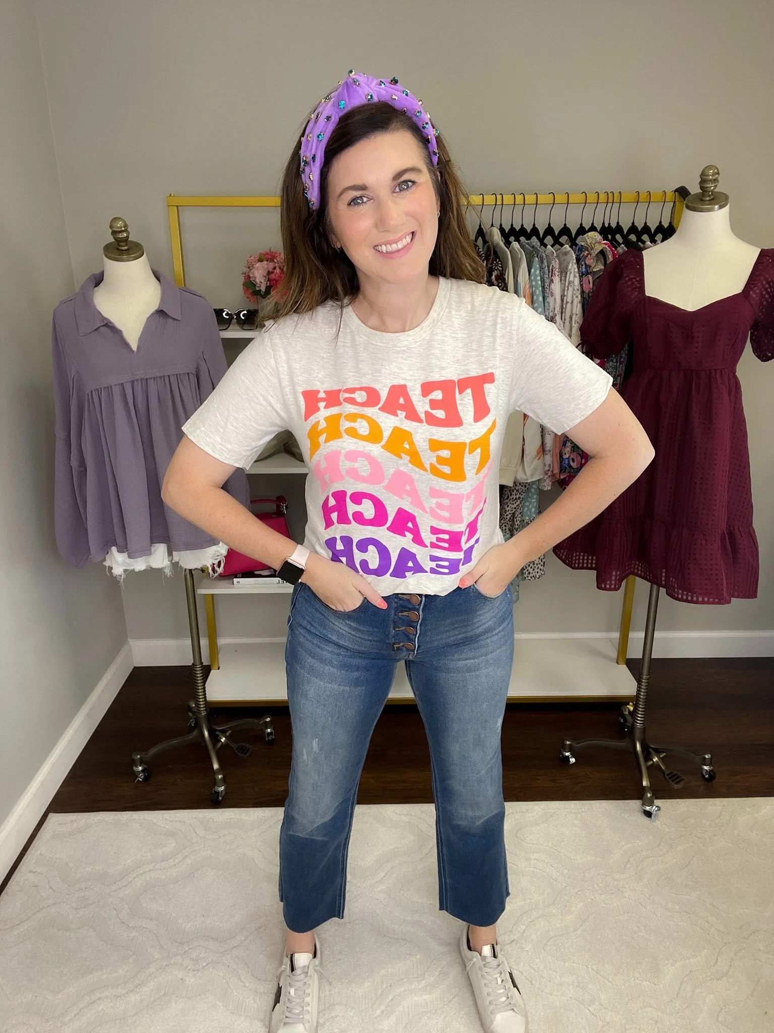 SALE! Teach Wavy Tee