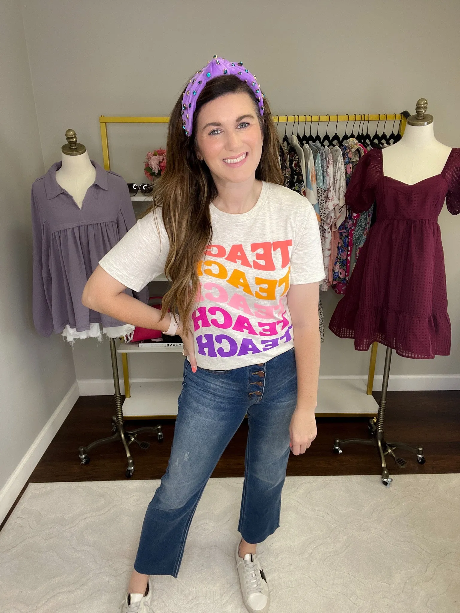 SALE! Teach Wavy Tee