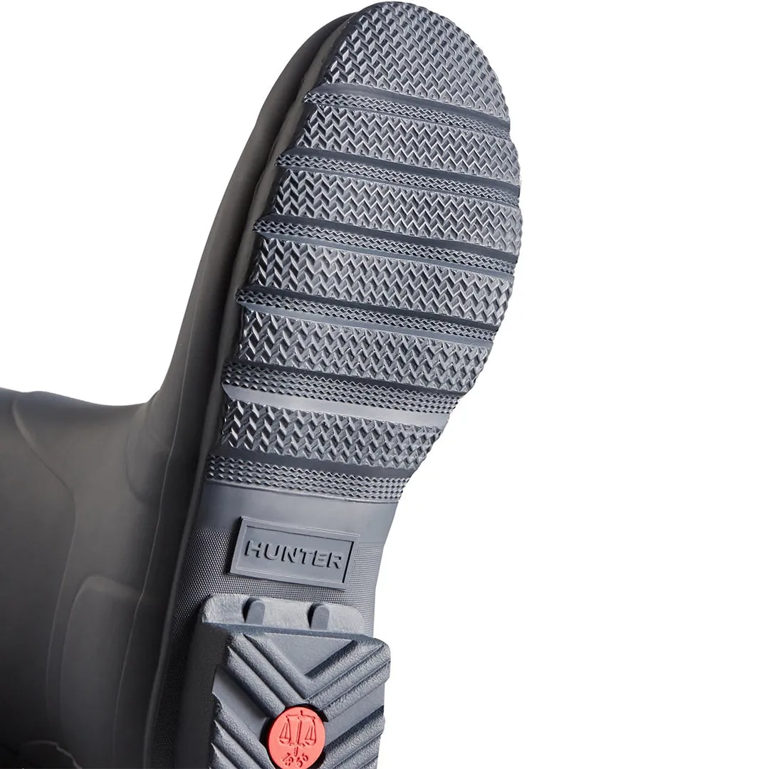 Short Back Adjustable Wellington Boots - Navy by Hunter