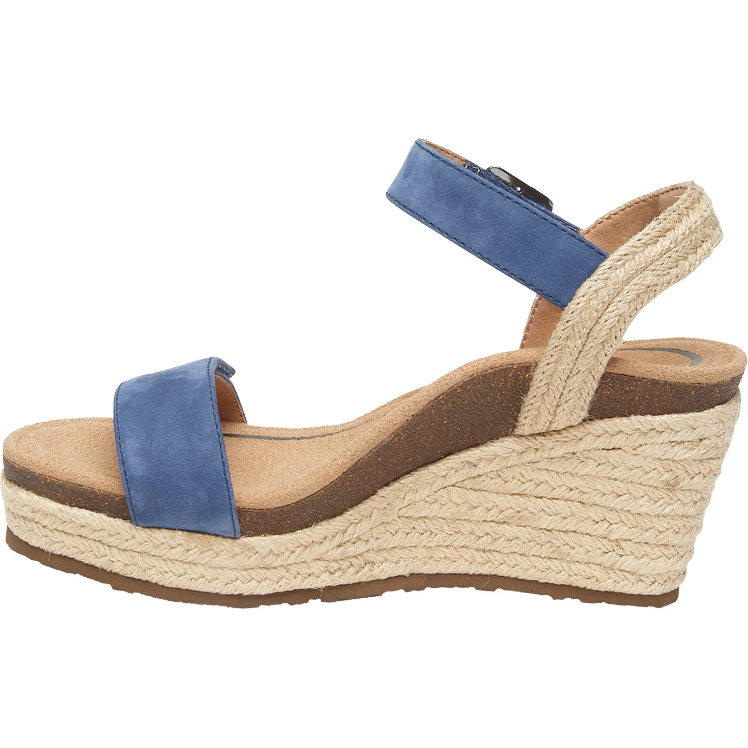 Women's Aetrex Sydney Blue Suede
